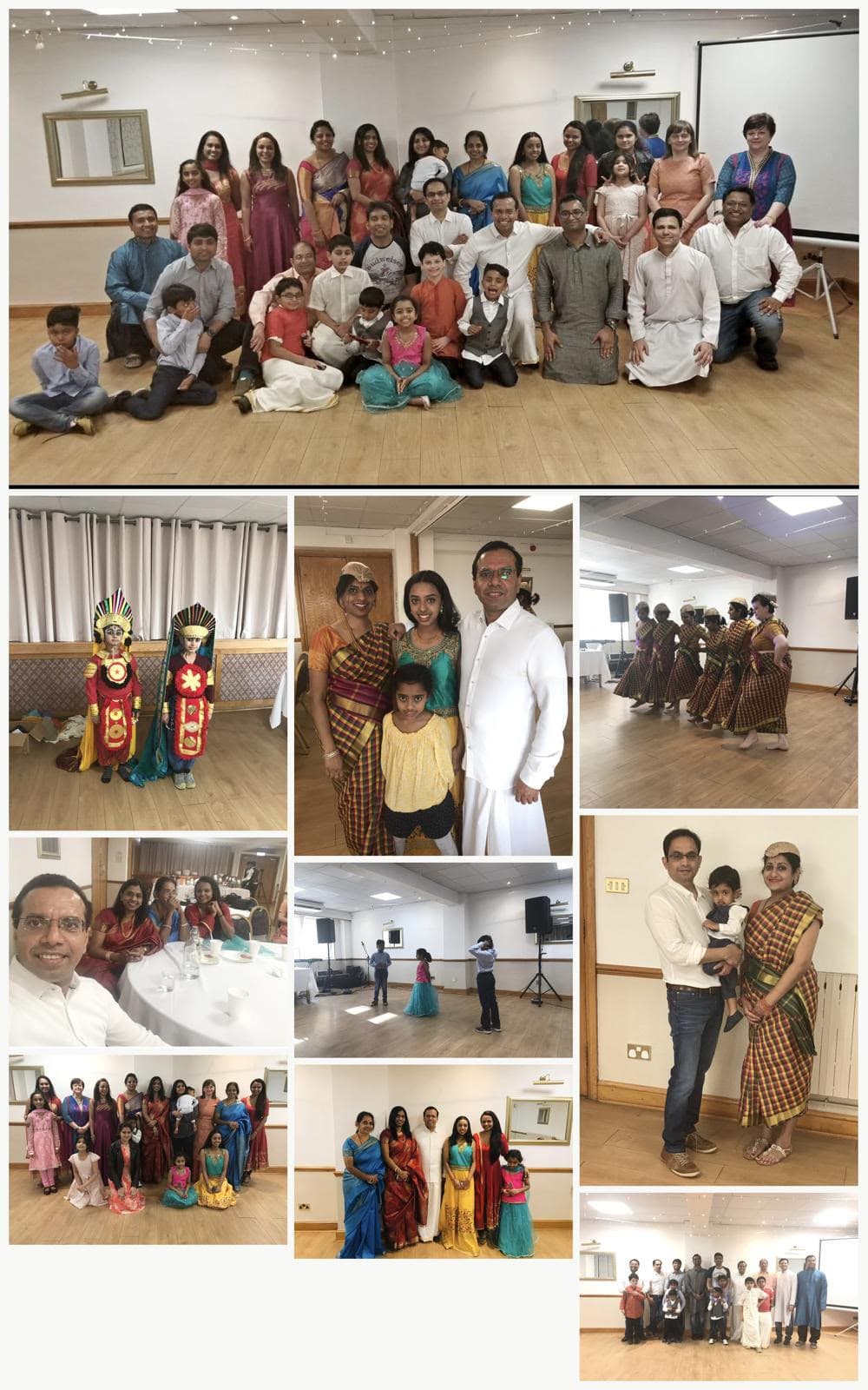 A collage of Billawa community moments